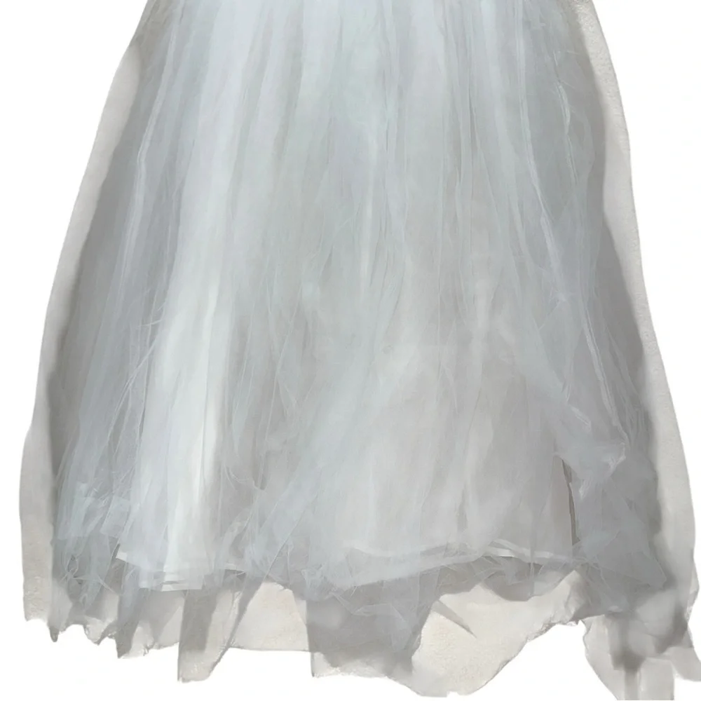 For Love & Lemons White Lily Bodysuit Bridal Gown Womens M - Picture 4 of 9